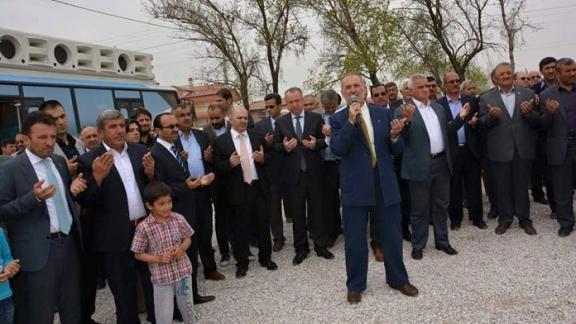Karkın Atatürk İlkokulu İnşaatı Temel Atma Töreni Yapıldı