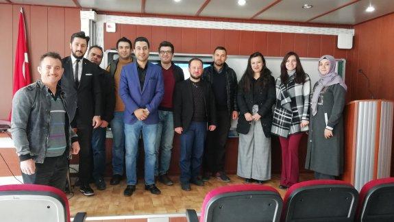İlçe Milli Eğitim Müdürlüğü tarafından planlanan Okçu Şehit Mehmet Kefeli İlkokulu Müdür Yardımcısı Erkan TEZCAN koordinatörlüğünde Taşınır Kayıt Yönetim Sistemi Semineri gerçekleştirildi.