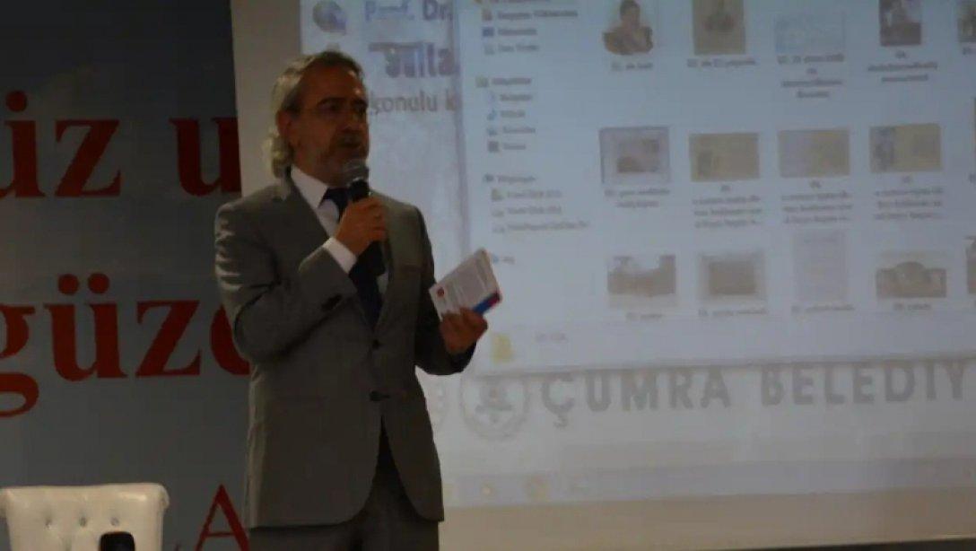 Araştırmacı Yazar Mustafa Armağan Çumra'da